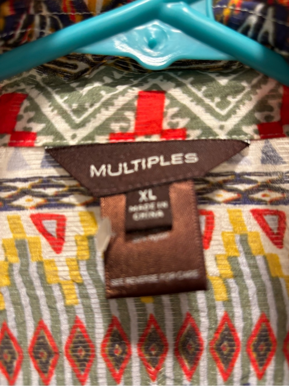 Multicolor Patterned Zip-Front Women's Jacket - Picture 3 of 7